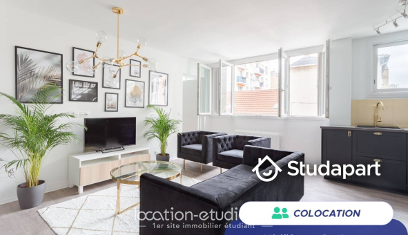 Colocation étudiante Studio &agrave; Asnières sur Seine (92600)