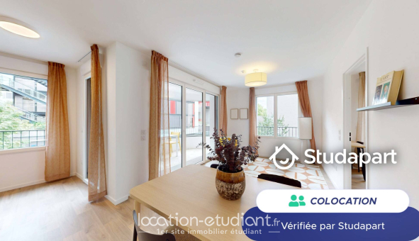 Colocation étudiante Studio &agrave; Asnières sur Seine (92600)