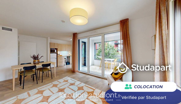 Colocation étudiante Studio &agrave; Asnières sur Seine (92600)