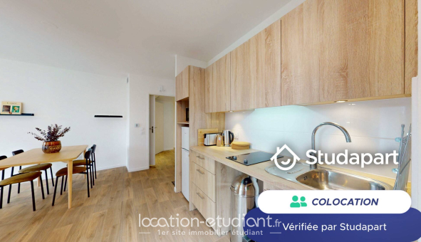 Colocation étudiante Studio &agrave; Asnières sur Seine (92600)