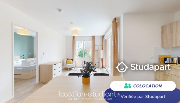 Colocation étudiante Studio &agrave; Asnières sur Seine (92600)