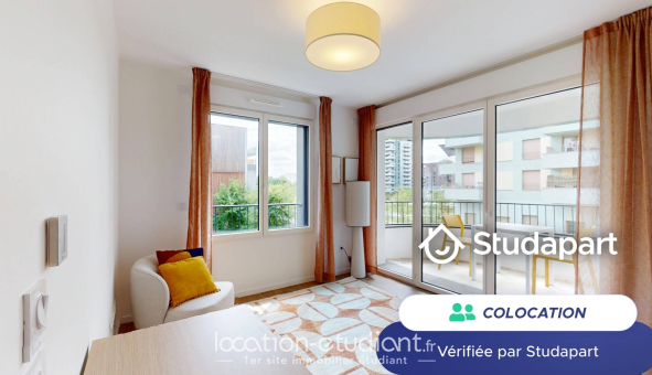 Colocation étudiante Studio &agrave; Asnières sur Seine (92600)