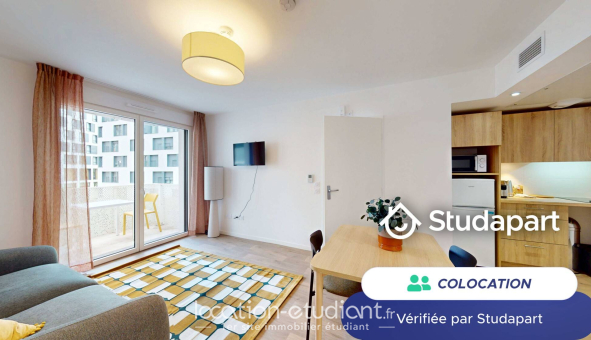 Colocation étudiante Studio &agrave; Asnières sur Seine (92600)