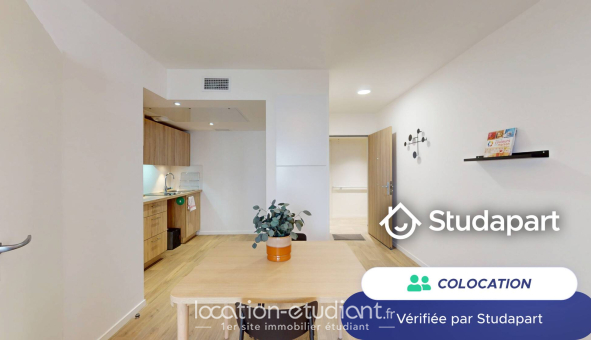 Colocation étudiante Studio &agrave; Asnières sur Seine (92600)