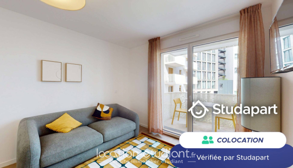 Colocation étudiante Studio &agrave; Asnières sur Seine (92600)