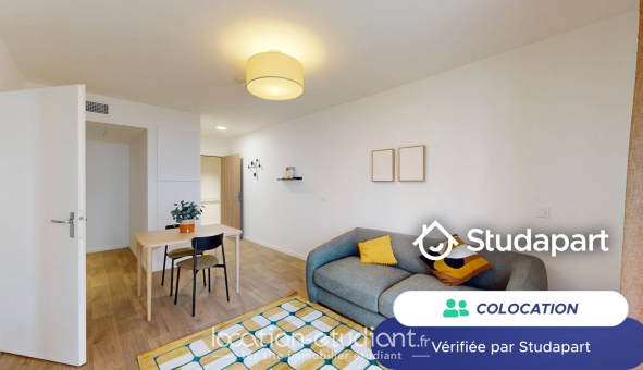 Colocation étudiante Studio &agrave; Asnières sur Seine (92600)