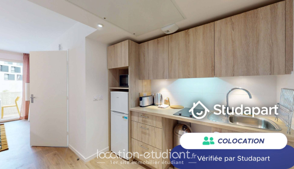 Colocation étudiante Studio &agrave; Asnières sur Seine (92600)