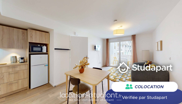 Colocation étudiante Studio &agrave; Asnières sur Seine (92600)