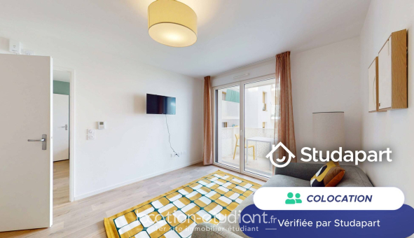 Colocation étudiante Studio &agrave; Asnières sur Seine (92600)