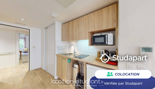 Colocation étudiante Studio &agrave; Asnières sur Seine (92600)