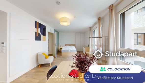 Colocation étudiante Studio &agrave; Asnières sur Seine (92600)
