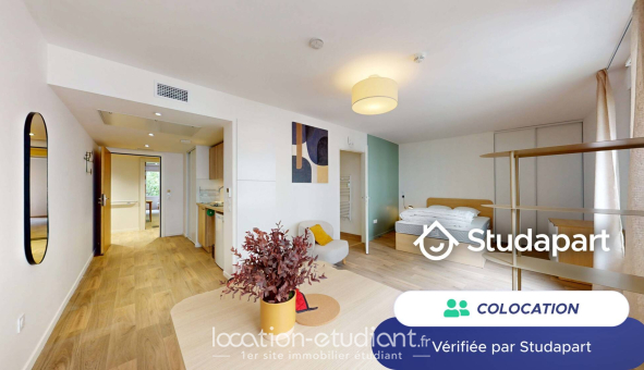 Colocation étudiante Studio &agrave; Asnières sur Seine (92600)