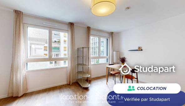 Colocation étudiante Studio &agrave; Asnières sur Seine (92600)