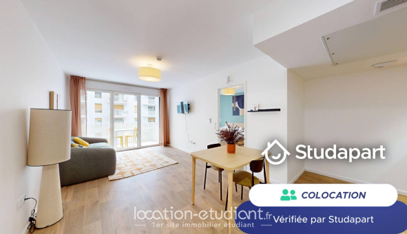 Colocation étudiante Studio &agrave; Asnières sur Seine (92600)