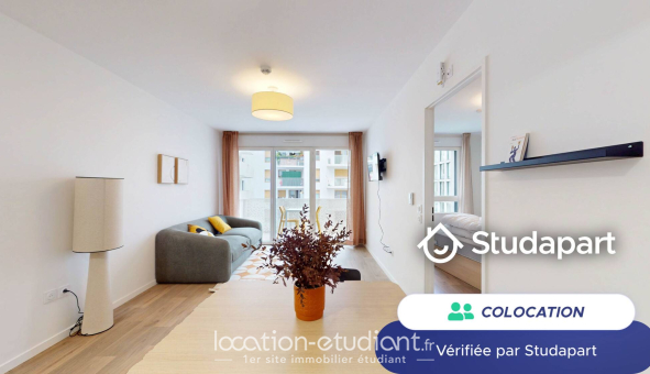 Colocation étudiante Studio &agrave; Asnières sur Seine (92600)