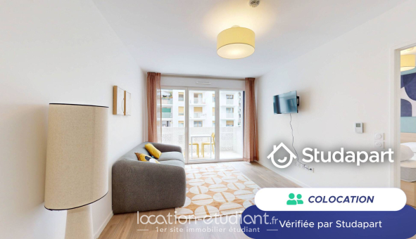 Colocation étudiante Studio &agrave; Asnières sur Seine (92600)