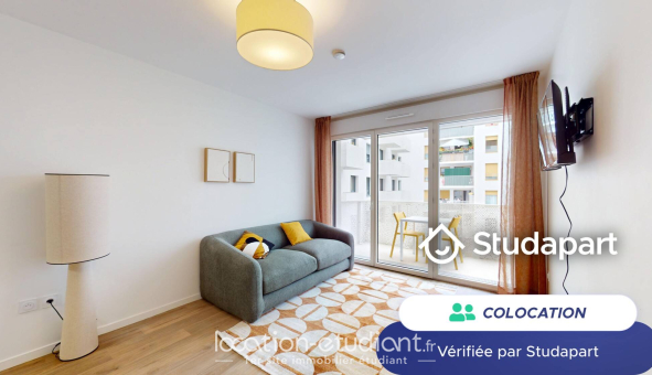 Colocation étudiante Studio &agrave; Asnières sur Seine (92600)