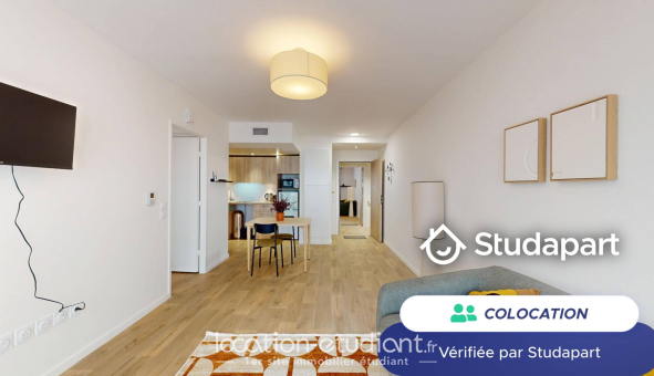 Colocation étudiante Studio &agrave; Asnières sur Seine (92600)
