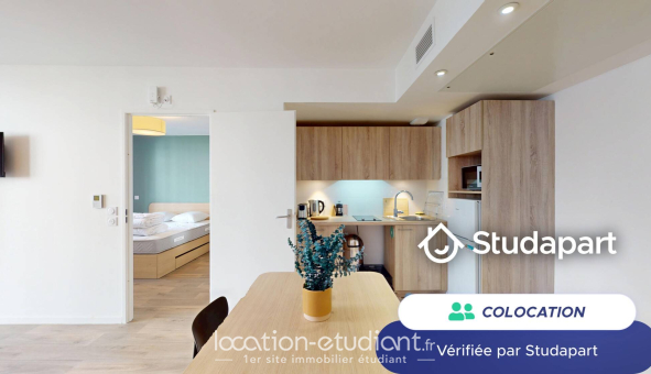 Colocation étudiante Studio &agrave; Asnières sur Seine (92600)