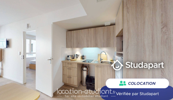 Colocation étudiante Studio &agrave; Asnières sur Seine (92600)