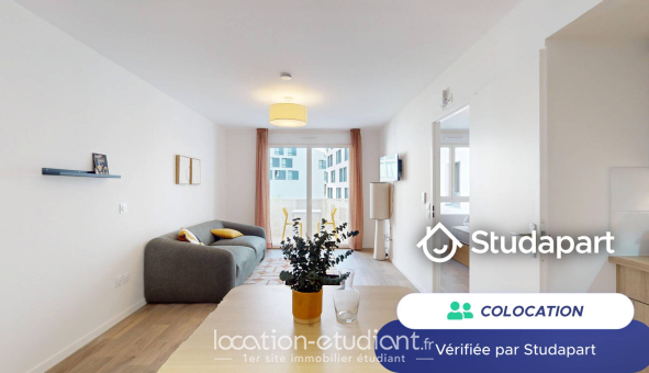 Colocation étudiante Studio &agrave; Asnières sur Seine (92600)