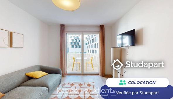 Colocation étudiante Studio &agrave; Asnières sur Seine (92600)