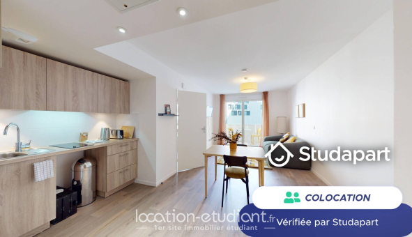 Colocation étudiante Studio &agrave; Asnières sur Seine (92600)