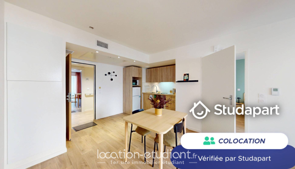 Colocation étudiante Studio &agrave; Asnières sur Seine (92600)
