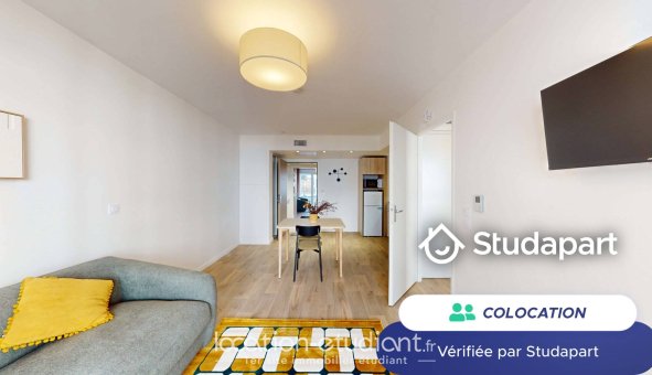 Colocation étudiante Studio &agrave; Asnières sur Seine (92600)