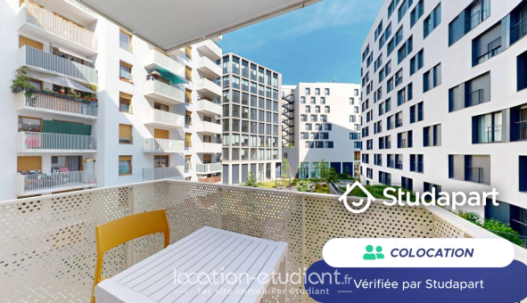 Colocation étudiante Studio &agrave; Asnières sur Seine (92600)