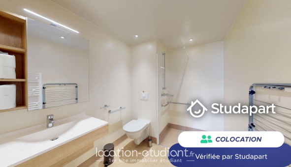 Colocation étudiante Studio &agrave; Asnières sur Seine (92600)