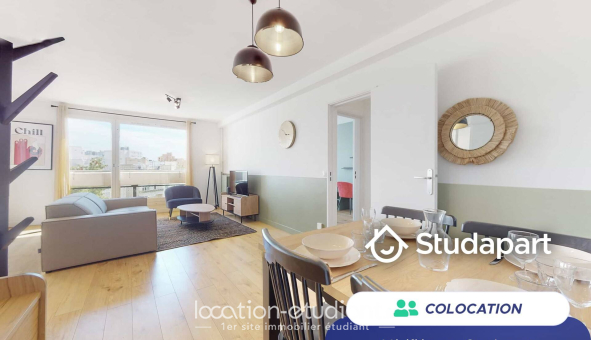 Colocation étudiante T5 &agrave; Asnières sur Seine (92600)