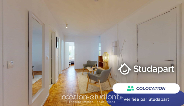 Colocation étudiante Duplex &agrave; Asnières sur Seine (92600)