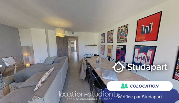 Colocation étudiante Studio &agrave; Aulnay sous Bois (93600)