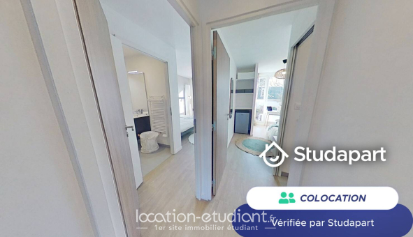 Colocation étudiante Studio &agrave; Aulnay sous Bois (93600)