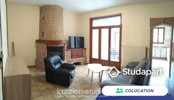 Colocation étudiante Studio &agrave; Aulnoy lez Valenciennes (59300)