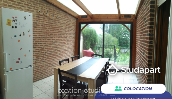 Colocation étudiante Studio &agrave; Aulnoy lez Valenciennes (59300)