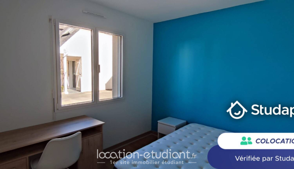 Colocation étudiante Studio &agrave; Beaucouzé (49070)