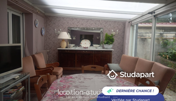 Colocation étudiante Studio &agrave; Bègles (33130)