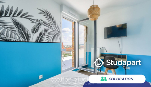 Colocation étudiante Studio &agrave; Bezons (95870)