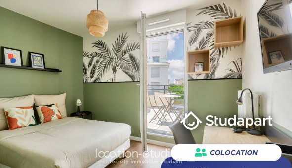 Colocation étudiante Studio &agrave; Bezons (95870)