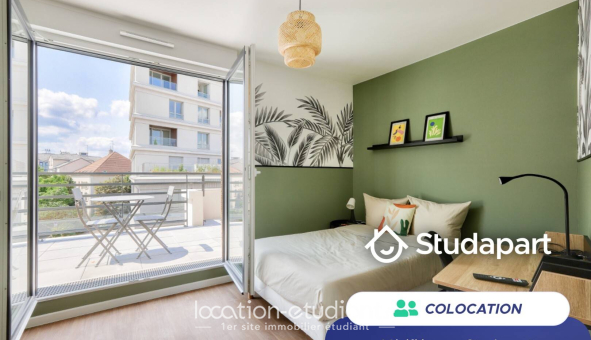 Colocation étudiante Studio &agrave; Bezons (95870)