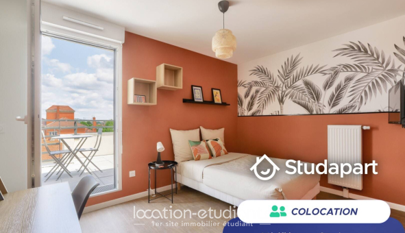 Colocation étudiante Studio &agrave; Bezons (95870)