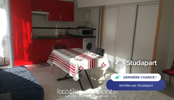 Colocation étudiante Studio &agrave; Bidart (64210)