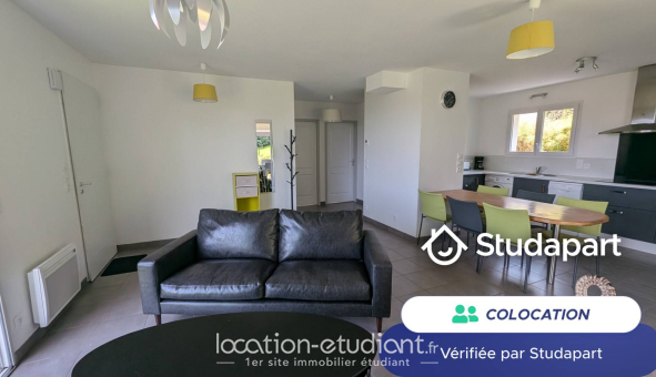 Colocation étudiante Studio &agrave; Bidart (64210)