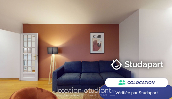 Colocation étudiante Studio &agrave; Bobigny (93000)