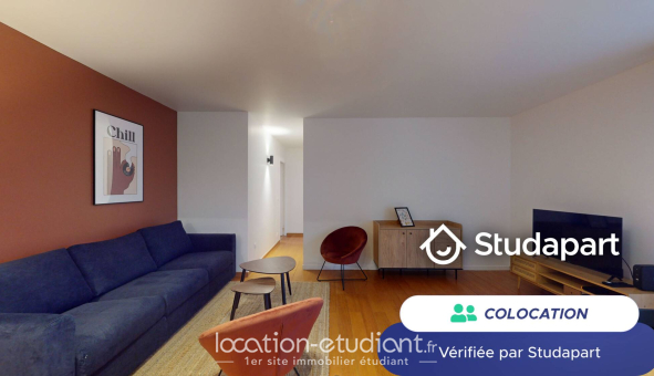 Colocation étudiante Studio &agrave; Bobigny (93000)