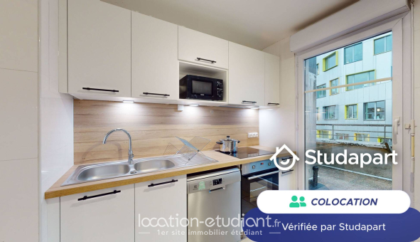 Colocation étudiante Studio &agrave; Bobigny (93000)