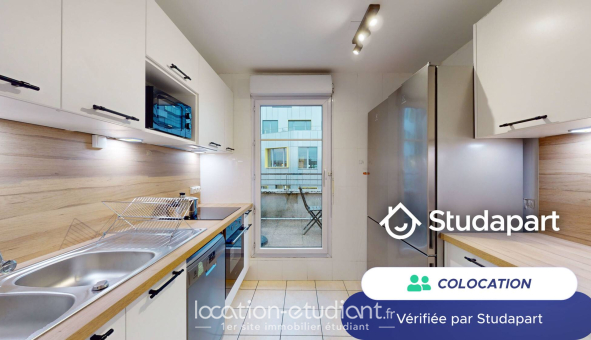Colocation étudiante Studio &agrave; Bobigny (93000)