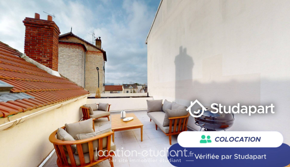 Colocation étudiante Studio &agrave; Bois Colombes (92270)